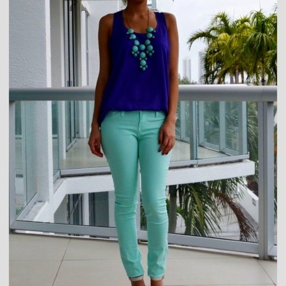 NWT Cello Jeans sz Junior 11 mint color - Picture 1 of 4